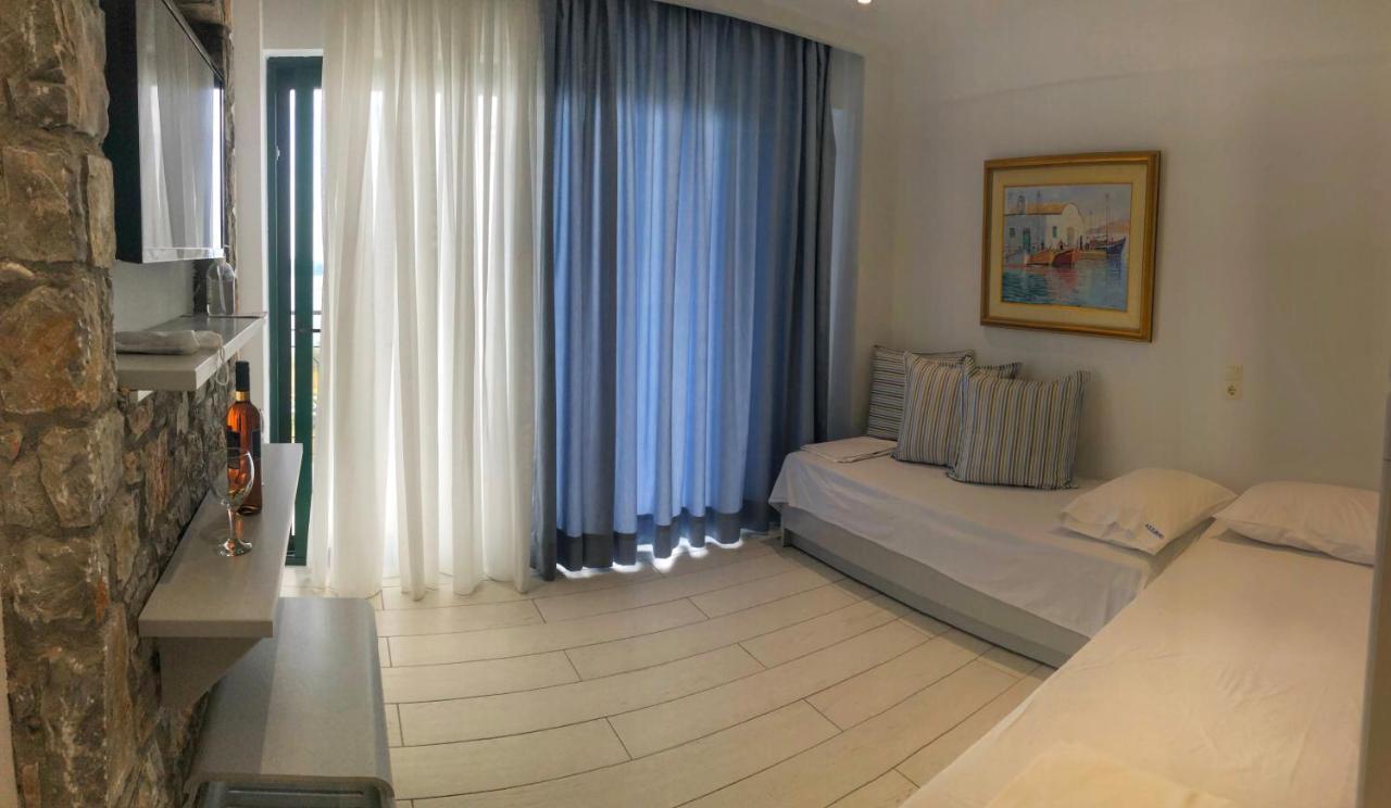 Azzurro Hotel Katsaros  Bagian luar foto