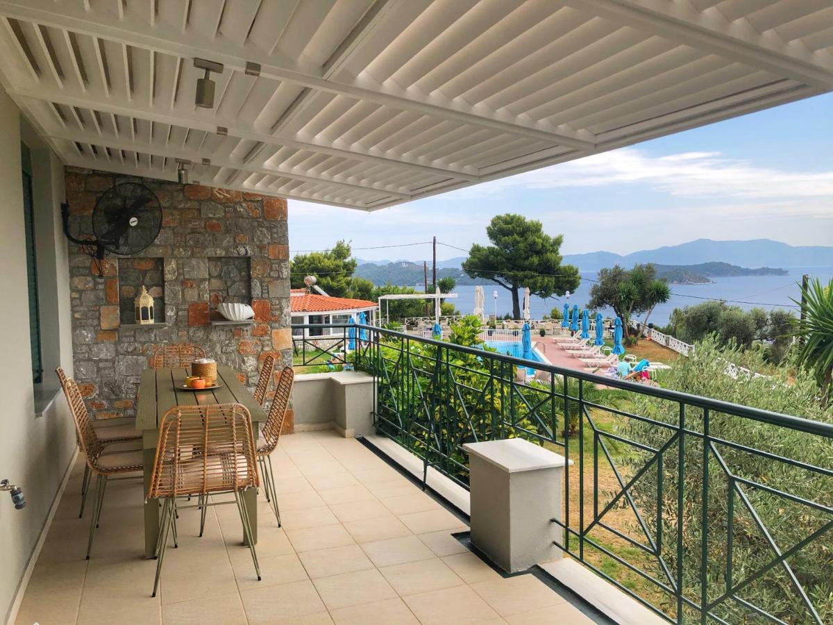 Azzurro Hotel Katsaros  Bagian luar foto