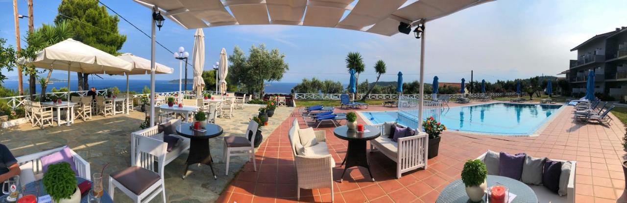 Azzurro Hotel Katsaros  Bagian luar foto