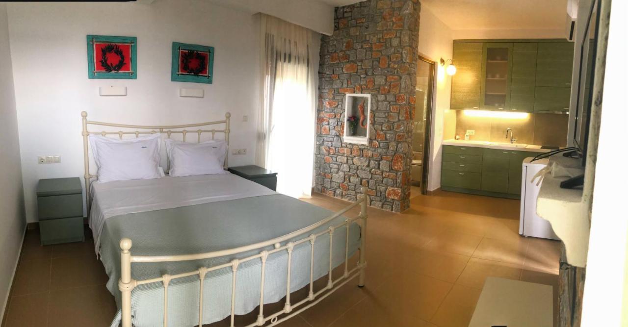 Azzurro Hotel Katsaros  Bagian luar foto