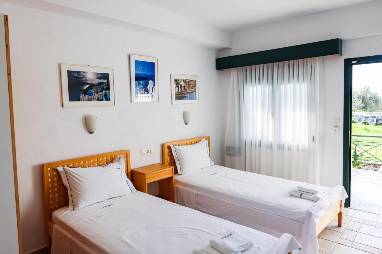 Azzurro Hotel Katsaros  Bagian luar foto